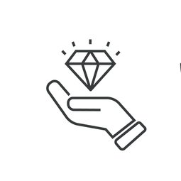 Eco-friendly man made diamond