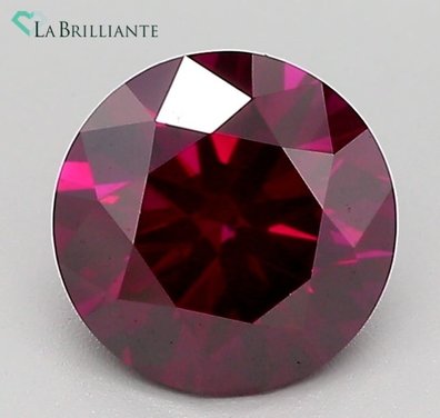 1.30 Ct. Fancy Red Round Lab-Grown Diamond