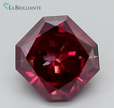 1.08 Ct. Fancy Red Radiant Lab-Grown Diamond