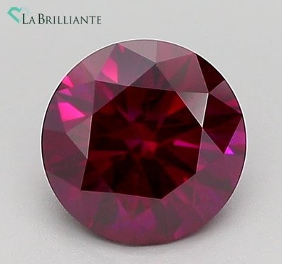 1.09 Ct. Fancy Red Round Lab-Grown Diamond