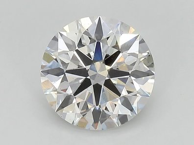 2.42 Carat SI1 Round Lab-Grown Diamond