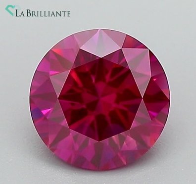 1.02 Ct. Fancy Red Round Lab-Grown Diamond