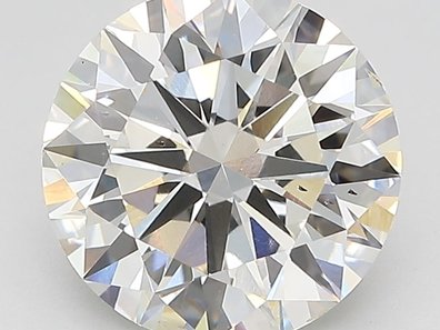 3.01 Carat SI1 Round Lab-Grown Diamond