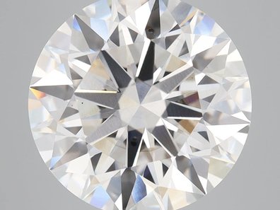 6.56 Carat VS2 Round Lab-Grown Diamond