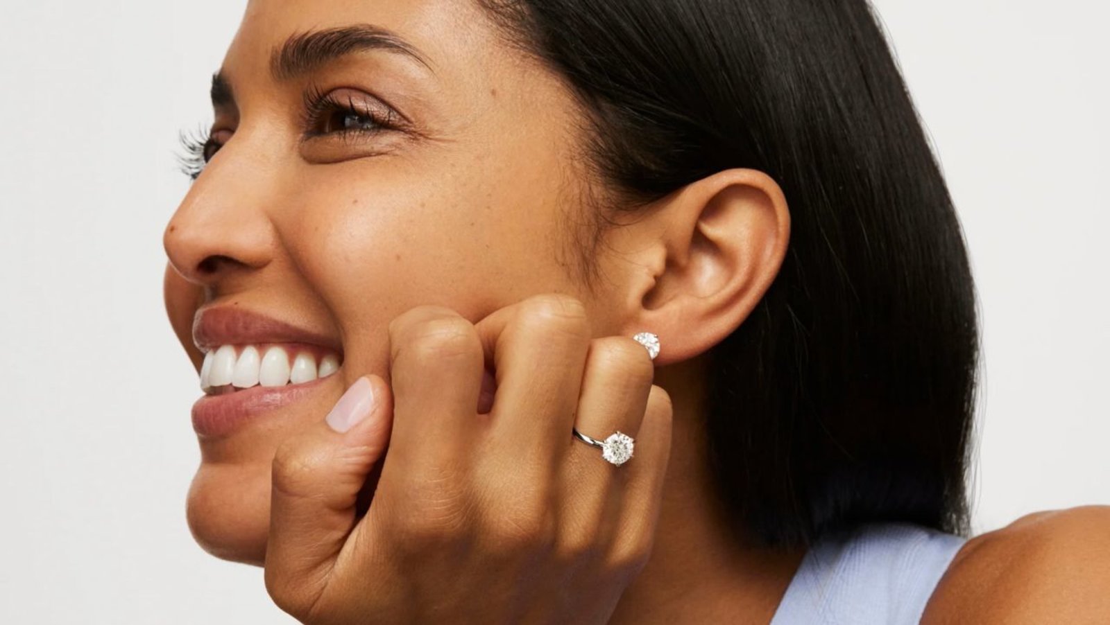 Lab-Grown Diamond Solitaire Ring